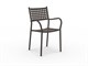 Chaise de jardin empilable Alice in Extérieur