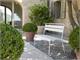 Panchina da giardino Twist in Esterno