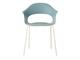 Colorful dining chairs Lady B 2696 in Living room
