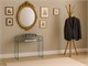Curved glass console Console Piano in Living room