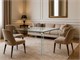 Tavolo vetro design Alaska in Giorno