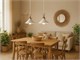 Retro chandelier Cono in Lighting
