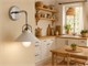 Applique ceramica vintage Cono in Illuminazione