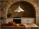 Lampadario saliscendi per cucina Merletto in Illuminazione