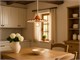 Lampadario rustico per cucina Plissè in Illuminazione
