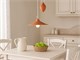 Terracotta pendant light Piatto in Lighting