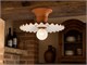 Terracotta ceiling light Plissè in Lighting