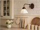 Wall light rustic Merletto in Lighting