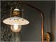Antique brass wall light Panama in Lighting
