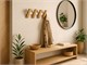 Appendiabiti a muro design Woodstack in Complementi