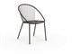 Chaises de jardin en fer Aria in Extérieur