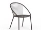 Chaises de jardin en fer Aria in Extérieur