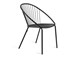 Chaises de jardin en fer Aria in Extérieur