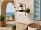 Brass outdoor lantern Brezza 185/1AP in Lighting