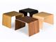 Tavolino legno design Alvar in Giorno