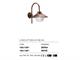 Luminaire extérieur vintage Riviera 195/1AP in Éclairage