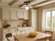 Classic ceiling lamp Bassano 384/1PL in Lighting