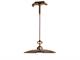 Lampadario ottone vintage Taverna 380/1S in Illuminazione