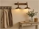 Industrial vintage wall lamp Taverna 363/2AP in Lighting