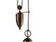 Rise and fall vintage pendant lamp Portico 431/1S in Lighting