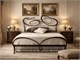 Wrought iron double bed   Chopin in Bedrooms