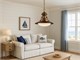 Lampadario ottone vintage Baia 493/1S in Illuminazione