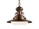 Lustre laiton vintage Baia 493/1S in Éclairage