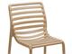 Chaises colorées en plastique Doga Bistrot in Extérieur