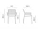 Sedie esterno design Doga Armchair in Esterno