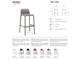 Polypropylene stools Faro in Living room