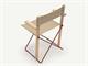Folding chair Bacchette in Living room