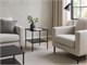Quadratische Wohnzimmer Couchtisch Roy in Tag