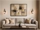 Elegant classic wall sconces Goccia MB111 in Lighting