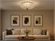 Glass ceiling light Accademia MC227 in Lighting