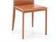 Chaises en cuir dossier bas Hayez in Jour