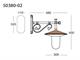 Outdoor vintage wall light Volans 02 in Lighting