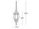 Lampe suspendue extérieure Centuarus 01 in Éclairage