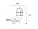 Outdoor wall lamp vintage Torcia in Lighting