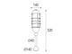 Low street lamps for garden Torcia in Lighting