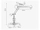 Vintage desk lamp LC 1170 in Lighting