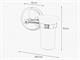 Wall mounted toothbrush holder 7006 in Bathroom