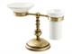 Soap holder and toothbrush holder 7023 in Bathroom