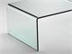 Table basse design en verre Dune in Jour