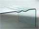 Table basse design en verre Dune in Jour