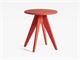 Table basse ronde en bois massif Nasty in Jour