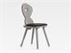 Chaises en bois colorées Monaco in Jour