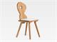 Chaises en bois colorées Monaco in Jour