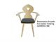 Fauteuils avec accoudoirs Tyrolien Monaco in Jour