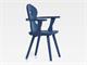 Tyrolean armchair with armrests Monaco in Living room