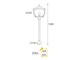 Lampioncini per esterno Betulle 2064 in Illuminazione